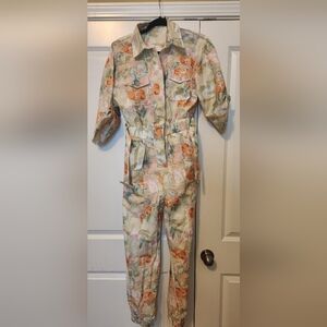 Floral jumpsuit